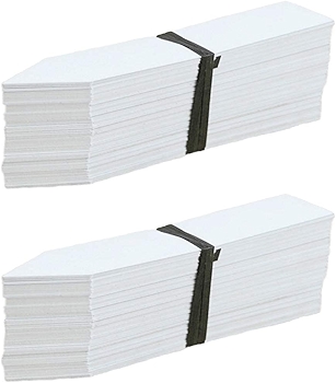 FanLyDao 4-Inch Plastic Plant Labels for Garden, 200Pcs