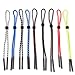 Zeayebsr Lot de 9 Attaches Lunettes, Chaîne de Lunettes, Extrémités du Cordon à Lunettes de Soleil Réglable sur Cou pour Enfant Femme Homme Sport et Activité de Plein Air