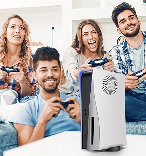 Capa para placa PS5 PS5 versão de resfriamento para placa frontal PlayStation 5 edição de disco, saí