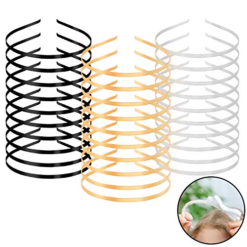 30 stuks metalen hoofdbanden, mannen vrouwen haaraccessoires, bulk hoofdbanden, DIY metalen hoofdbanden, gladde metalen… - Image 6