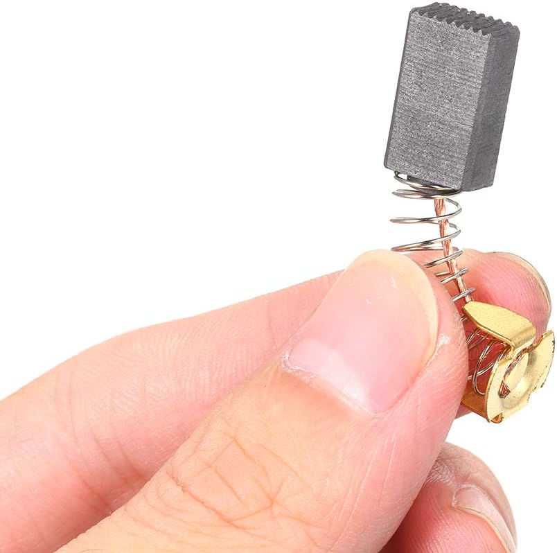 High Grade Carbon Brushes 10pcs A65# for Rotary Hammer Drill Circular Saw and Angle Grinder Replaced Power Tool Components (4)