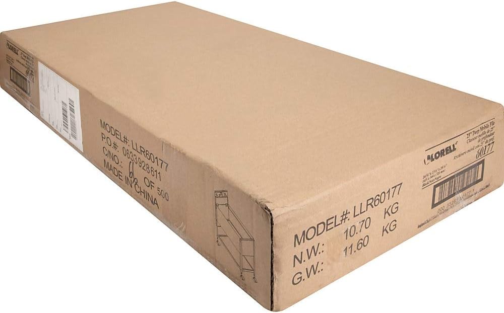 Lorell Standard Lock Mobile File Black 28.35" x 16.54" x 6.50" : Office Products