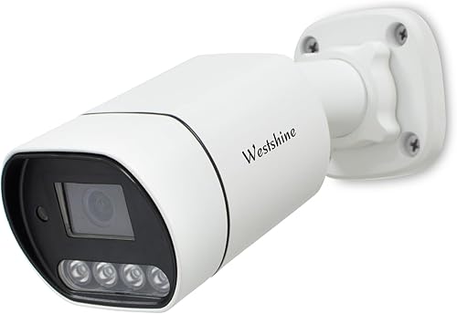 Westshine Cámara de seguridad analógica 4 en 1 (AHDTVICVI960H), lente de 0.110 in de alta definición IR visión nocturna Cámara CCTV gran angular,