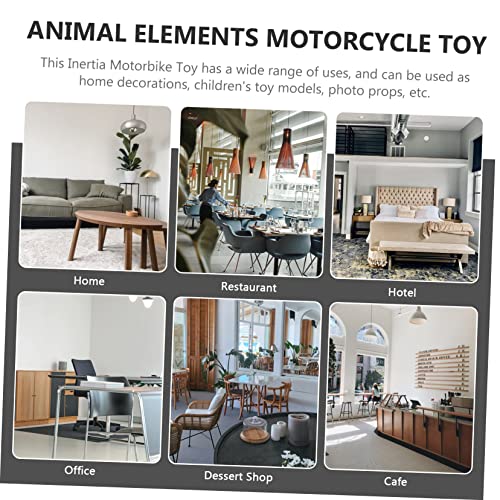 STAHAD Tyrannosaurus Rex Pull Machine Toy Para Criança Animal Montando Motocicleta Brinquedo Modelo