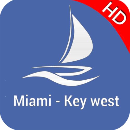 Miami To Keywest Offline GPS Nautical Charts
