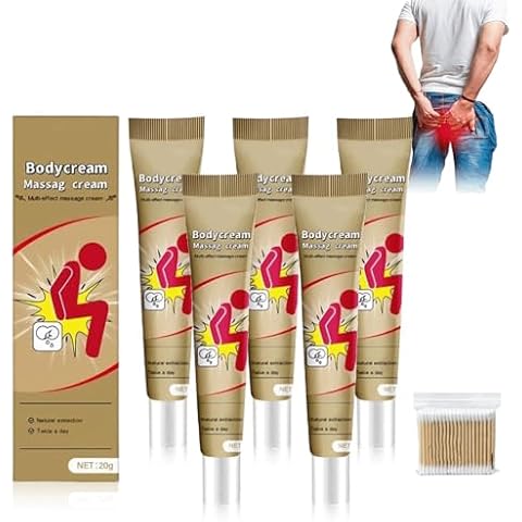 Sadoer Body Care Cream for Men and Women,Sadoer Body Cream Massage (5PCS) Cover