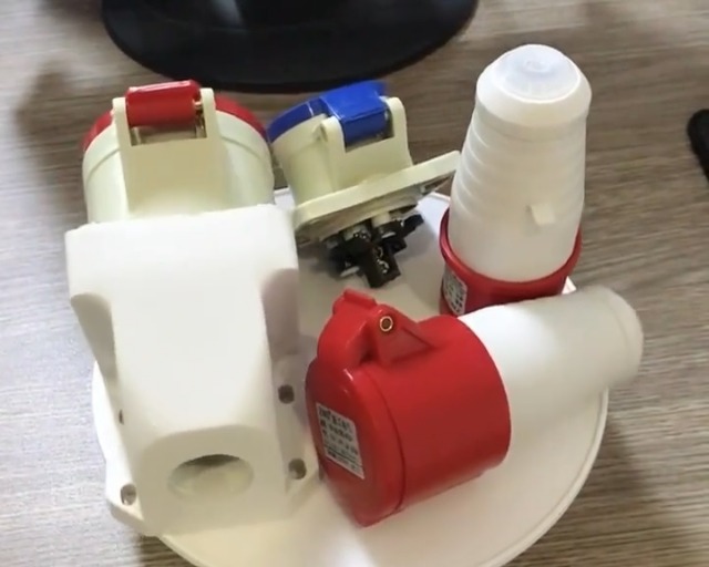 Connecteurs Industriels Robustes - Prises 3,4,5,7 Broches 10A/16A, Métal Lourd, Pour Applications électriques