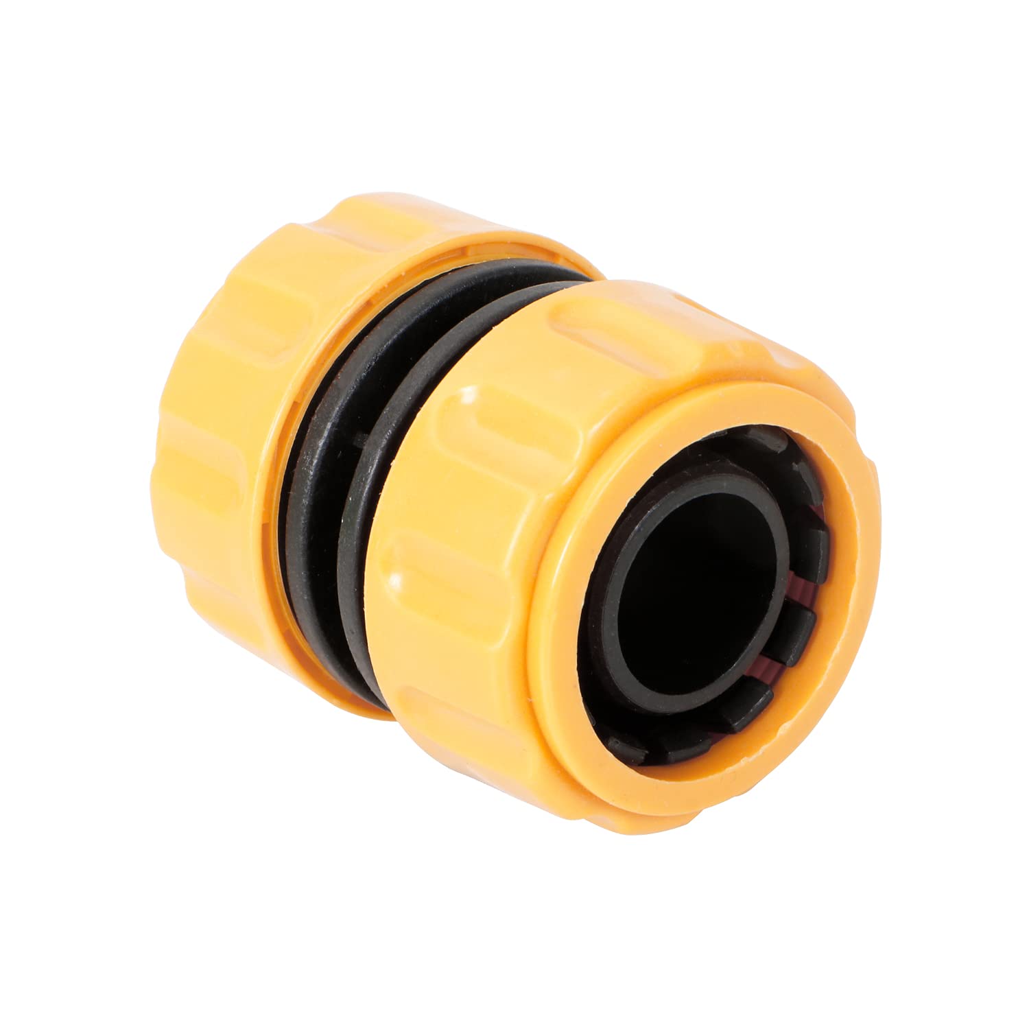 HOKIPO Plastic 1" Hose Pipe Jointer, 1 Piece (AR-3716 * 1), 50 x 50 mm