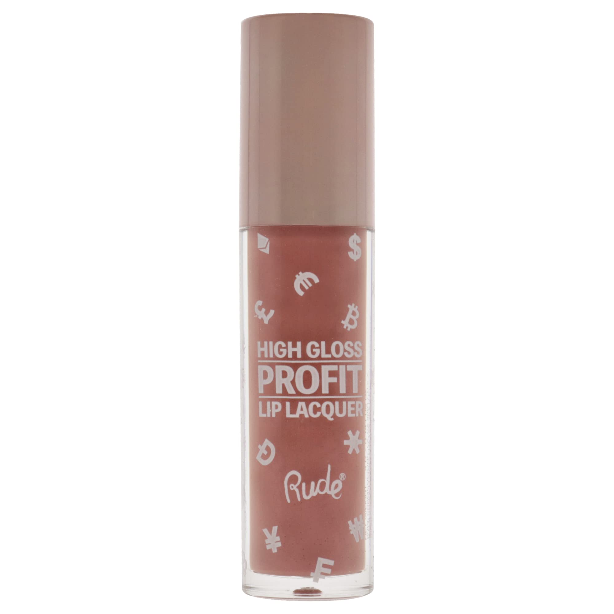 Rude Cosmetics High Gloss Profit Lip Lacquer – Bitcoin für Damen 4 g Lipgloss