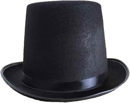 Chapeau Haut De Forme Pliable De Magicien, Avec Compartiment Secret, Accessoire Pour Spectacles, Danse Et Fêtes