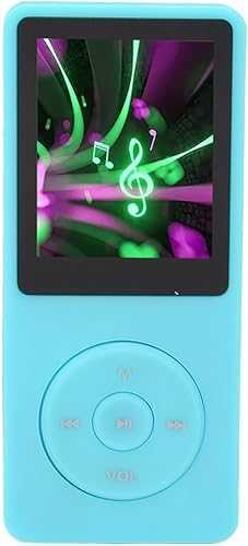 MP3 MP4 Player, 1.8in Portable Music Video Player Built in 8GB Memory, Support FM Radio, Recording, Games, Electronic Book, 30 Hours Playback,