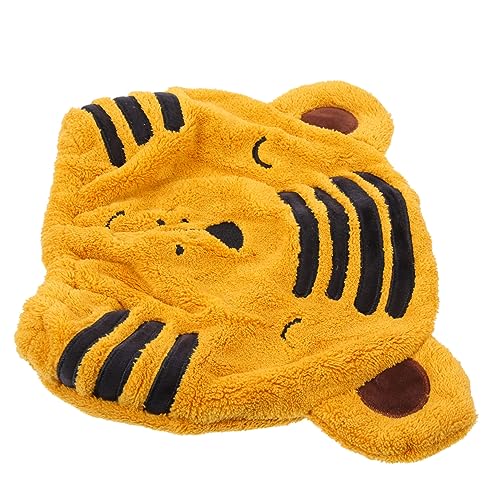 Gatuida Practical Hair Wrap Cartoon Animal Hair Drying Cap Water Absorption Head Towels Quick-Drying