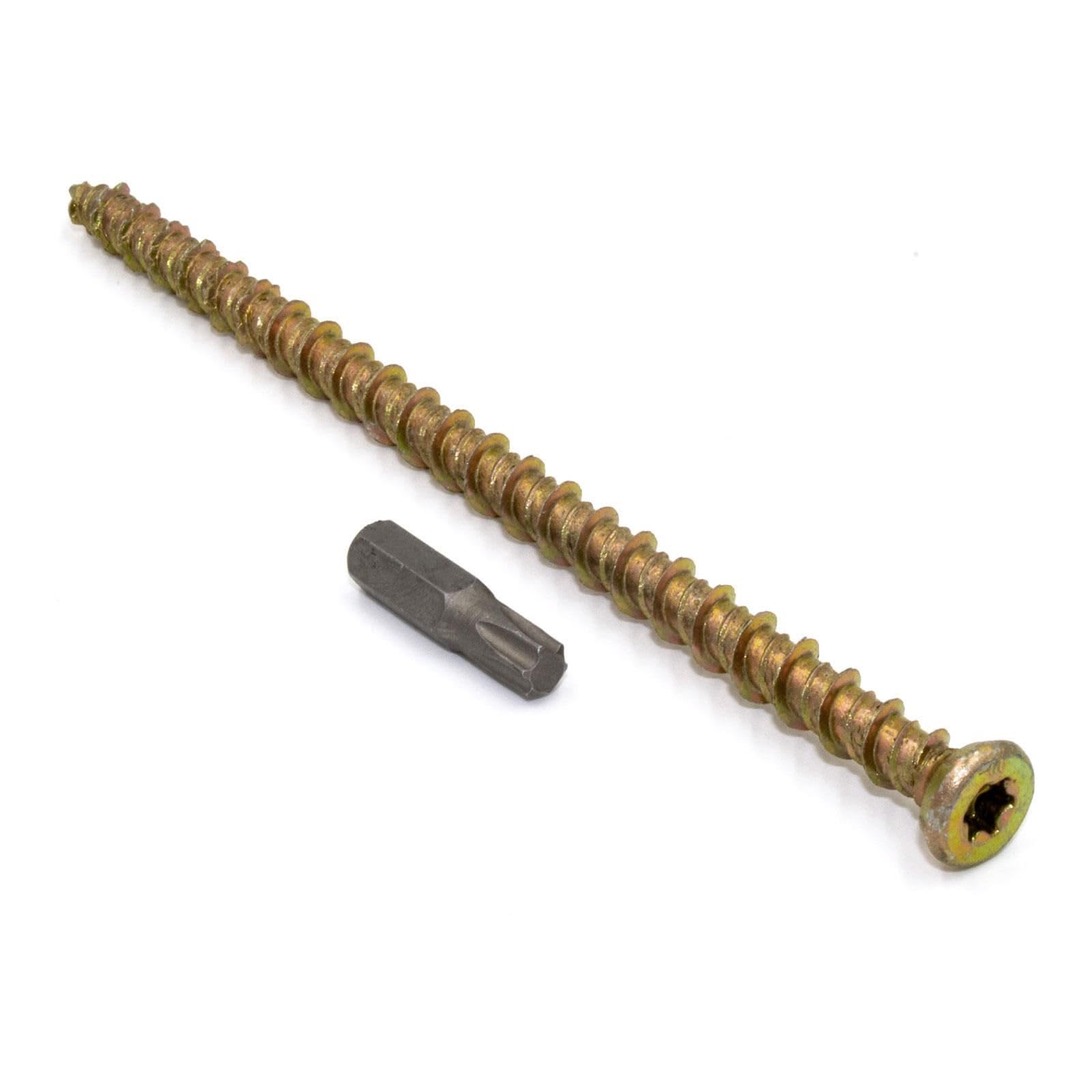 Rapierstar StarFix FFT 7.5mm Countersunk Masonry Screw (100 Pack) - 142mm