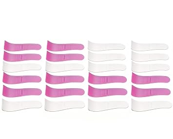 20 جهاز كمبيوتر شخصى إزالة الشعر ملاعق العصي، البلاستيك قناع مكشطة الشمع قضيب Depilatory الكريمات الشعر إزالة الشمع أدوات، إعادة استخدام الشعر إزالة الملعقة الصبح، مريحة لشعور اليد، للجنسين