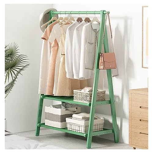 Portant à vêtements pliable compact et robuste pour un rangement efficace dans la chambre