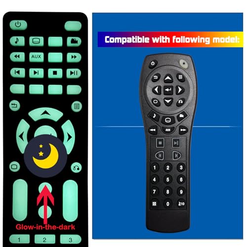 Replacement Remote Control for Buick Enclave Rear Entertainment DVD 2008 2009 2010 2011 2012 2013 2014 2015 2016 2017 (GM & ACDelco Part# 20929305)