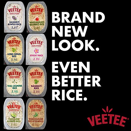 Veetee Basmati Rice - 2 Minute Rice Microwavable Meals - Instant Rice Meals Ready To Eat Gluten Free Precooked Rice - 9.9Oz (Pack Of 6) #TOP6
