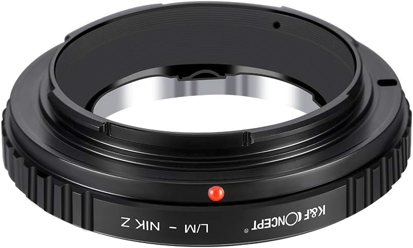 K&F Concept Lens Mount Adapter for Leica M Mount Lens to Nikon Z6 Z7 Camera