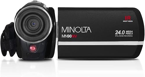 Miniatura 7 de Minolta MN90NV 1080p Full HD - Videocámara de visión nocturna, color negro