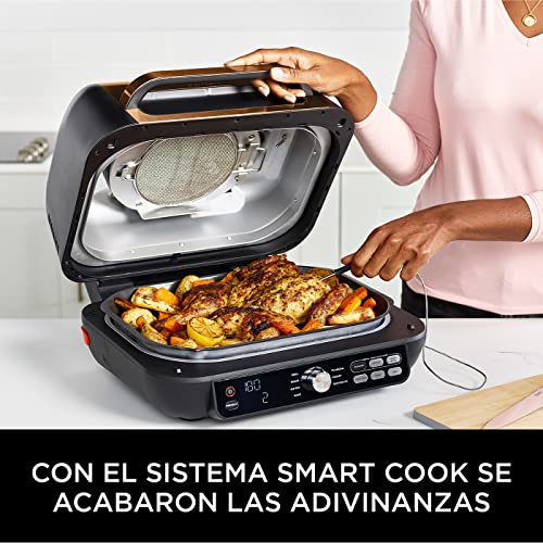 NINJA Foodi Max Pro Health Grill AG651EU - Plancha Grill y Freidora de Aire