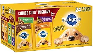 PEDIGREE CHOICE CUTS in Gravy Adult Wet Dog Food Prime Rib & Bacon