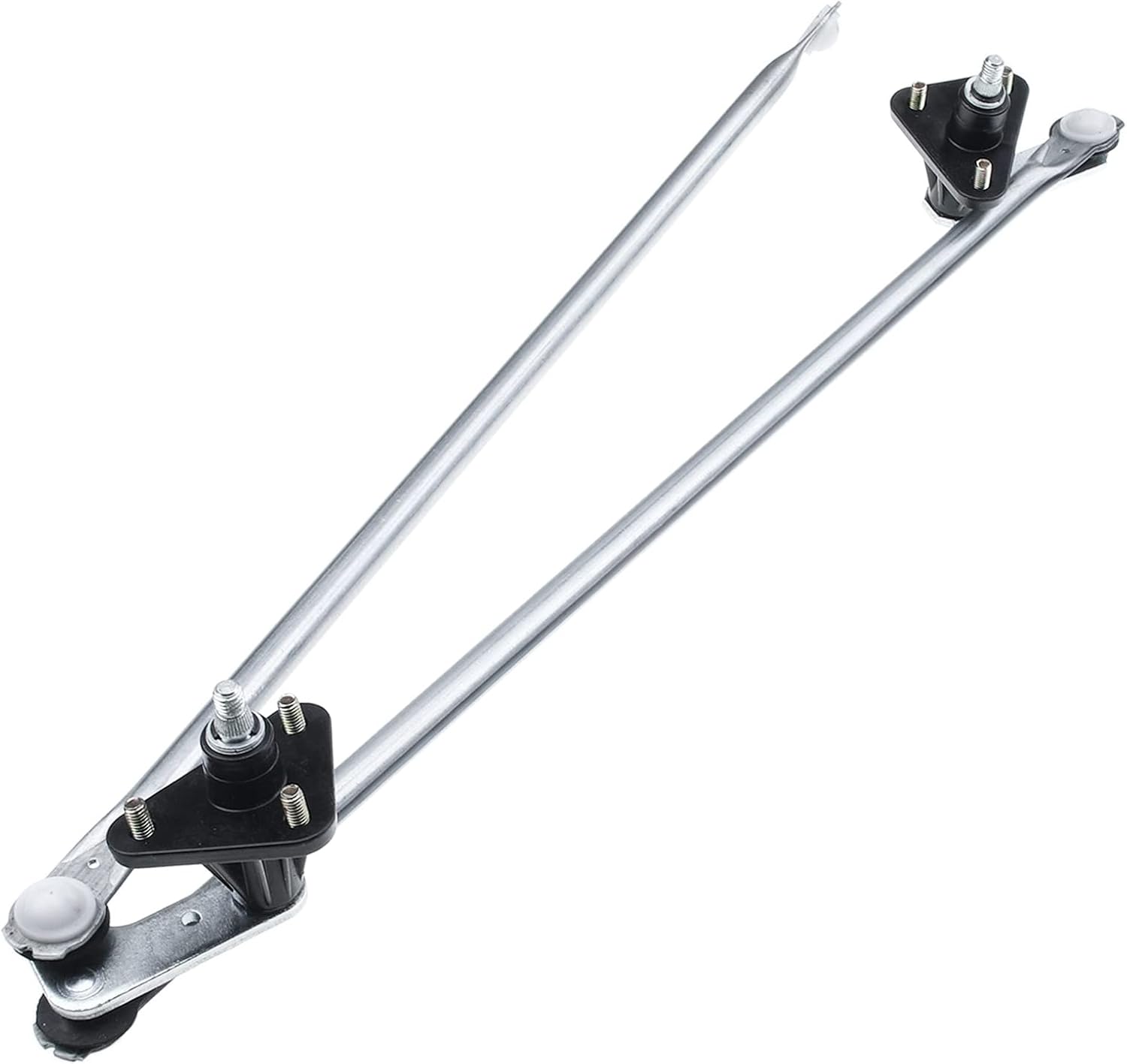 A-Premium Front Windshield Wiper Transmission Linkage Assembly Compatible with Mitsubishi Vehicles - Mirage 1993 1994 1995 1996, Coupe/Sedan - Replace# MB821114