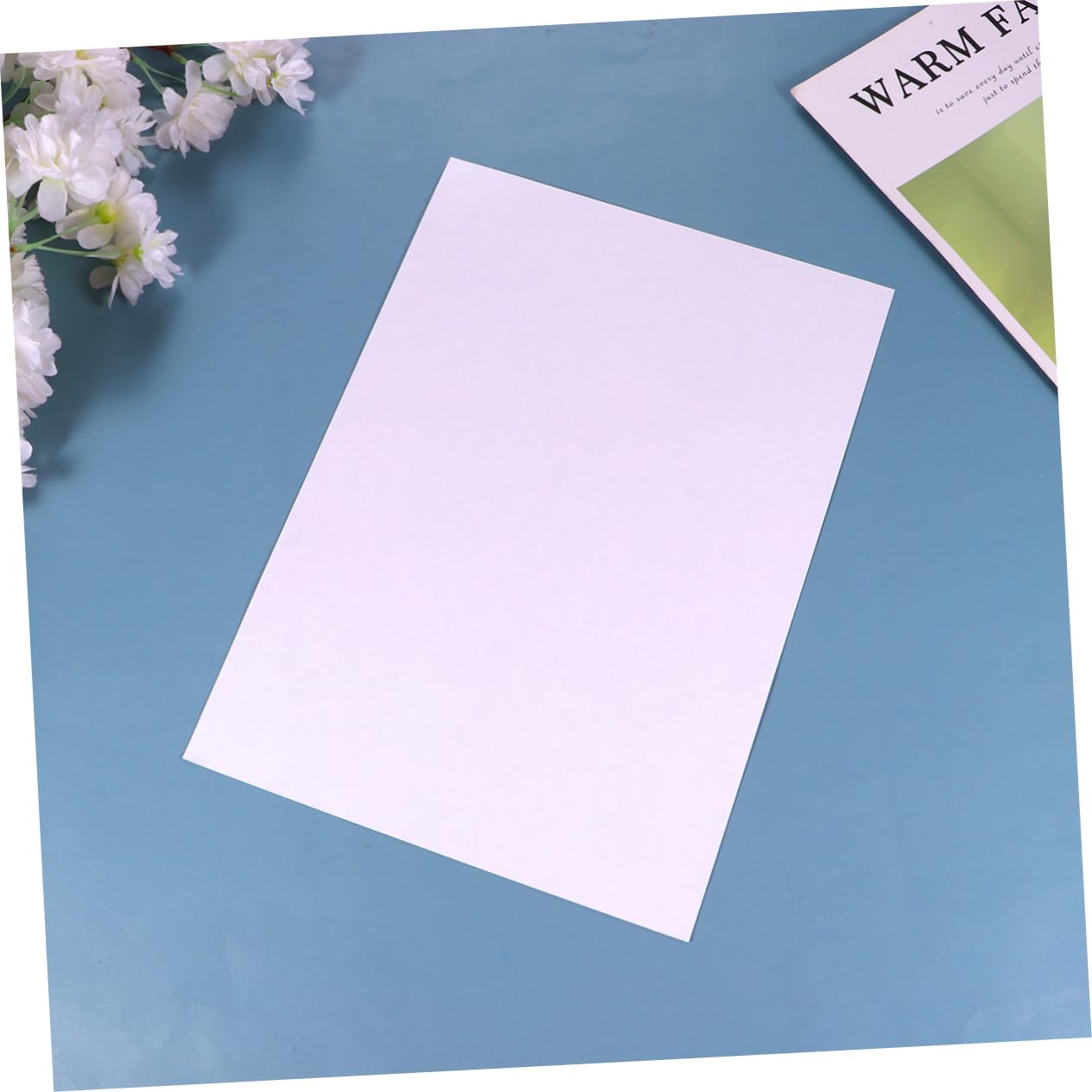 Garneck 100 Fogli A4 Di Carta Isolante Adesiva Bianca Per Etichette - Carta Antiaderente Per Rilascio Inchiostro - Ideale Per Progetti Creativi e Fai Da Te