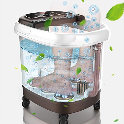 Baño de pies eléctrico automático para pedicura con masaje y calefacción miniatura 2