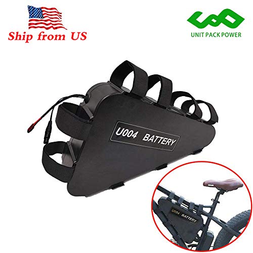 Co-well 48V 20AH Electric Bicycles Battery, Ebike Battery Triangle, Lithium Ion Bike Battery