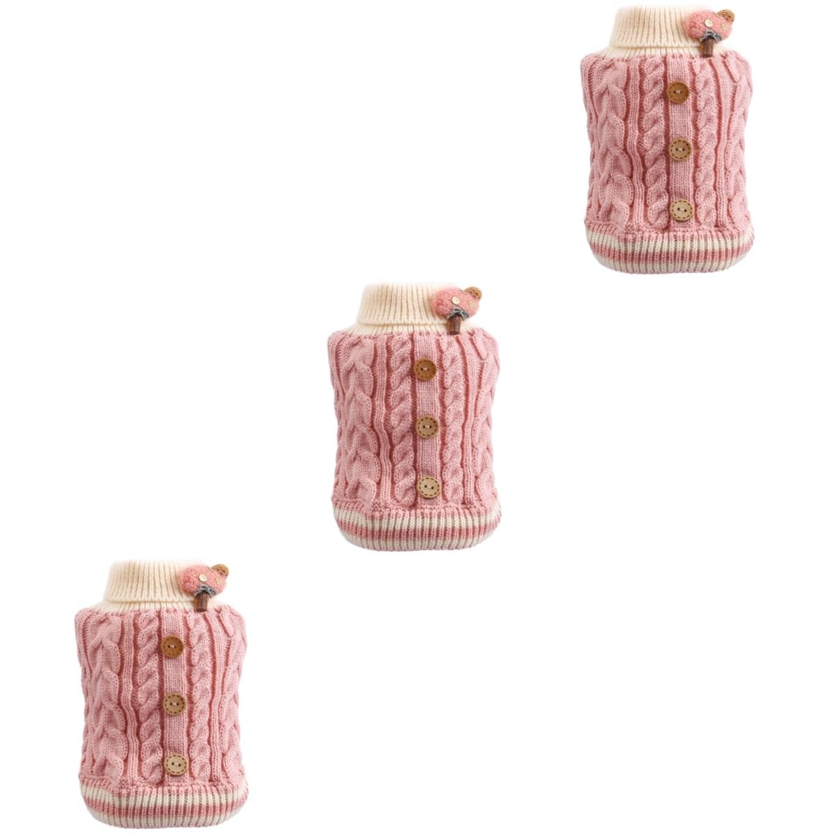 BESPORTBLE 3pièces Pull pour Chiens Et Hiver Pull Et avec Design Cartoon Vêtements Confortables pour Animaux