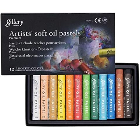 Mungyo Gallery Soft Oil Pastels Set of 12 - Assorted Colors Cover