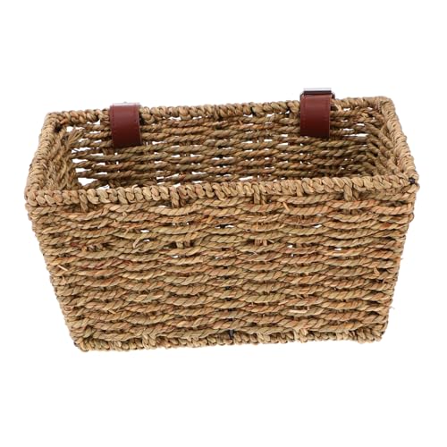 Abaodam D65104 Fahrradkorb Rattan Frontkorb