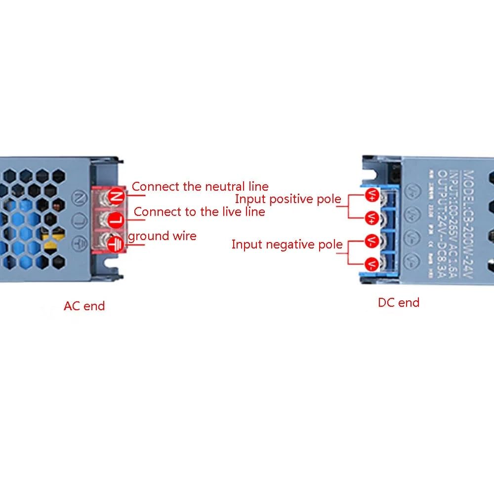 110-250V to 12V 300W Mute Lighting LED Light Driver Power