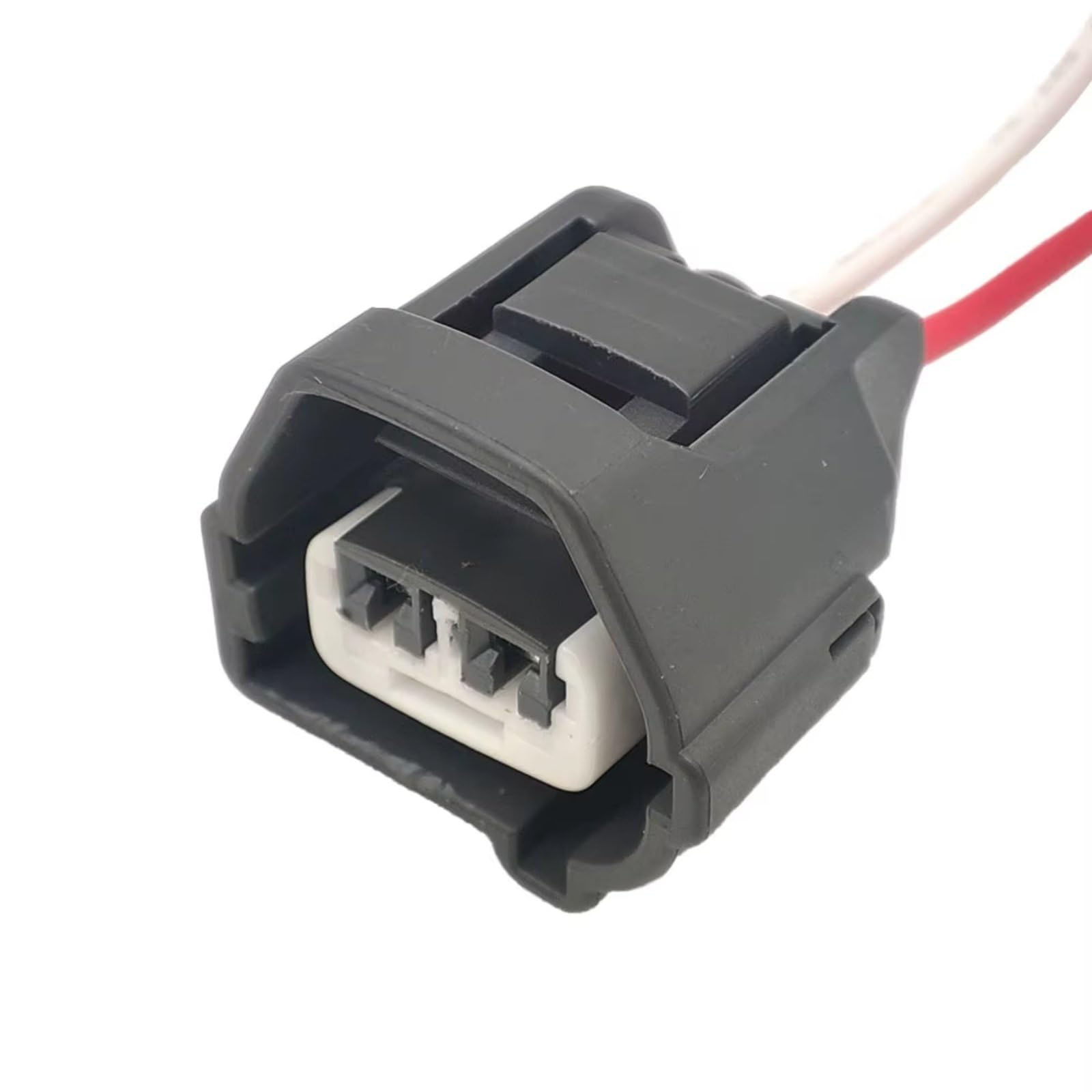Conector de bobina de encendido de alta conductividad con clavija hembra de 2 pines automotriz 7