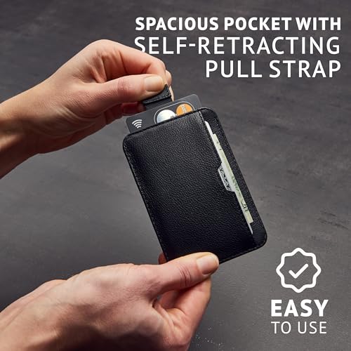 Vaultskin CHELSEA Mens RFID Blocking Slim Leather Card Wallet - Minimalist Front Pocket Cardholder2