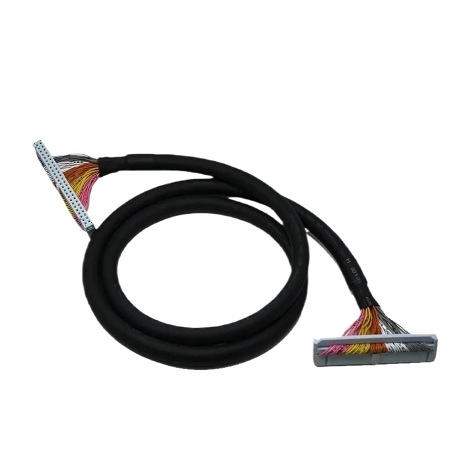 FX-50BB Terminal Board for 50pin IO Line 50core Splitter Numerical Control Machine Tool Computerized Numerical Control Cable IDC50-AB(Cable,5m)