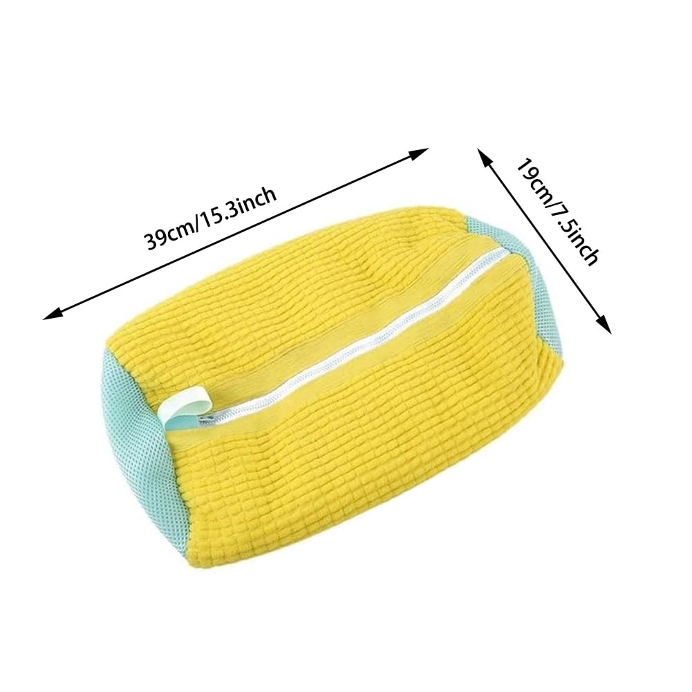 Bolsa Para Lavar Zapatillas En Lavadora Bolsa Lavadora Para Zapatillas - Pack De 2 - Amarillo - Protege Tus