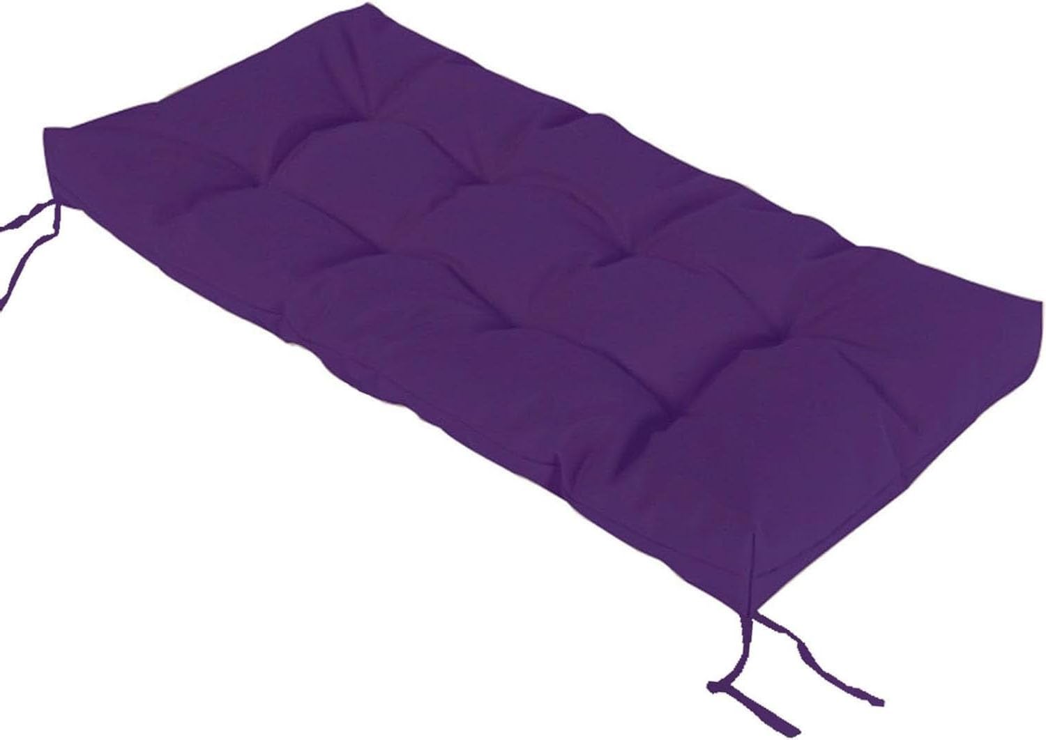 Coussin de banc extérieur imperméable 4 places 200x50cm pour mobilier de jardin