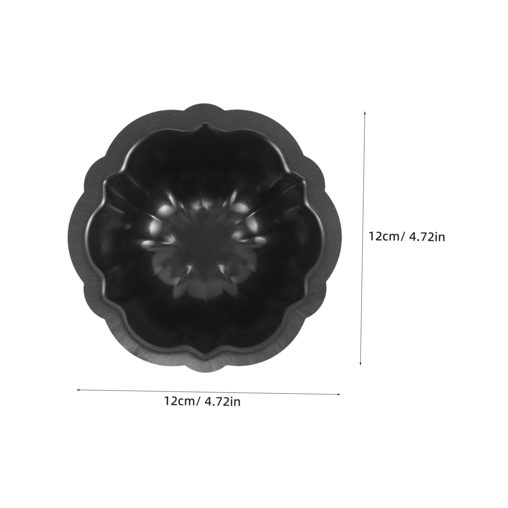 10 Moldes para Pasteles Pequeños Diseño de Dibujos, Antiadherentes, Acero al Carbono, para Fiestas y Repostería en Casa