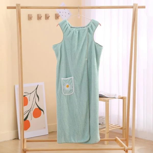 Miniatura 3 de Toalla de baño de secado rápido 2023, absorbente de agua, bata de baño 2 en 1, toalla de baño portátil para mujer