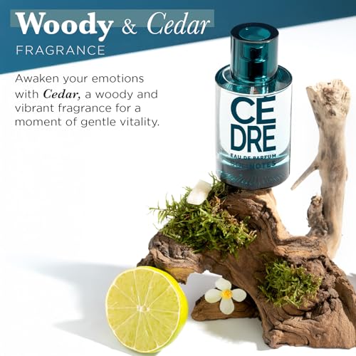 Image of Solinotes Cedarwood Eau de Parfum, Driftwood & White Musk, Vegan, 1.7 Fl Oz