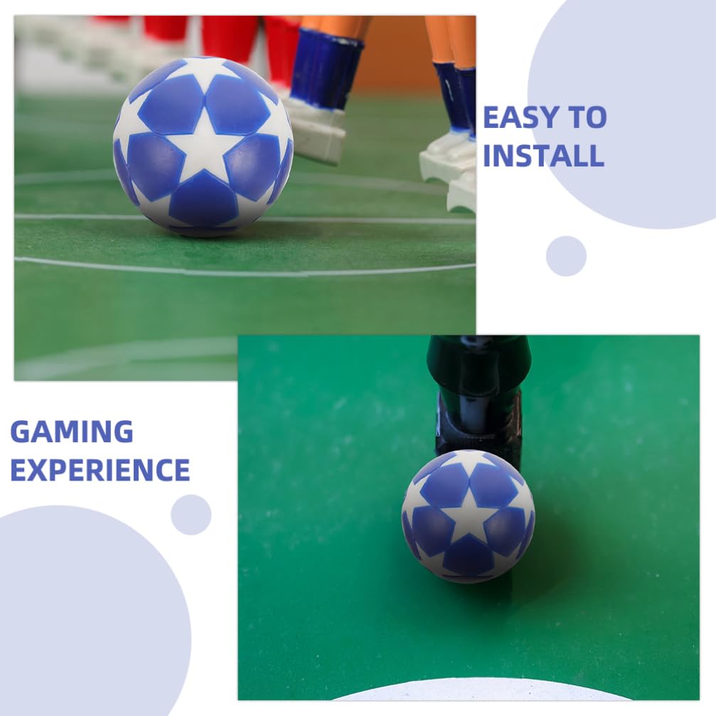 12 Bolas de Repuesto para Futbolín de Plástico para Mesa