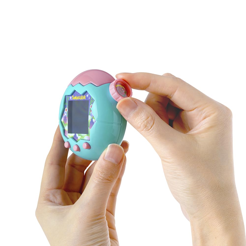 Bandai - Tamagotchi Jade Forest Paradise Mascota Virtual, Jade 43424, Juguete Electrónico, Ideal para Niños Mayores de 6 Años ¡Haz Zoom hacia el paraíso para cuidar de tu Mascota electrónica! - 3