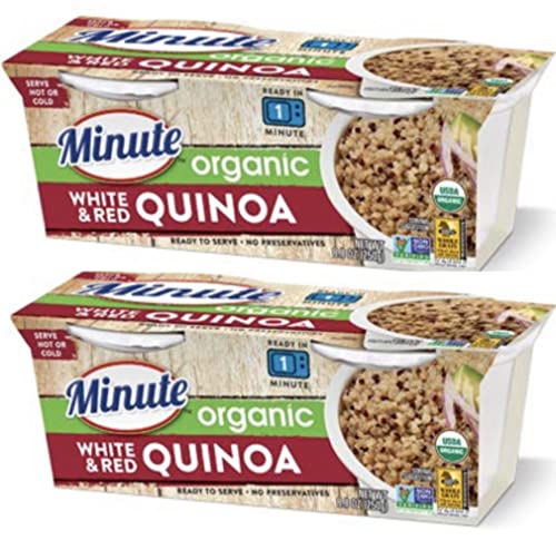 Minute Ready to Serve White & Red Quinoa Rice, 2-4.4
