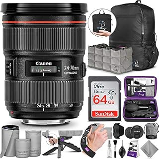 Canon EF 24-70mm f/2.8L II USM Standard Zoom Lens with Altura Photo Advanced