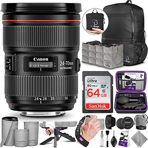 Canon EF 24-70mm f/2.8L II USM Standard Zoom Lens with Altura Photo Advanced