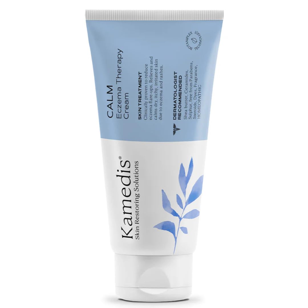 KAMEDIS Beruhigende Körpercreme für Ekzemtherapie Patentierter botanischer Komplex Klinisch bewährt für juckende, trockene und gereizte Haut. Von Dermatologen empfohlene feuchtigkeitsspendende