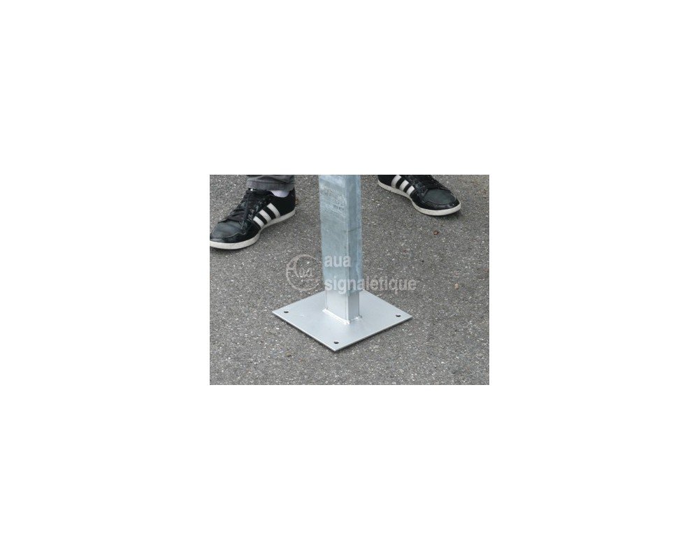 AUA SIGNALETIQUE - Fourreau platine 80X40 mm