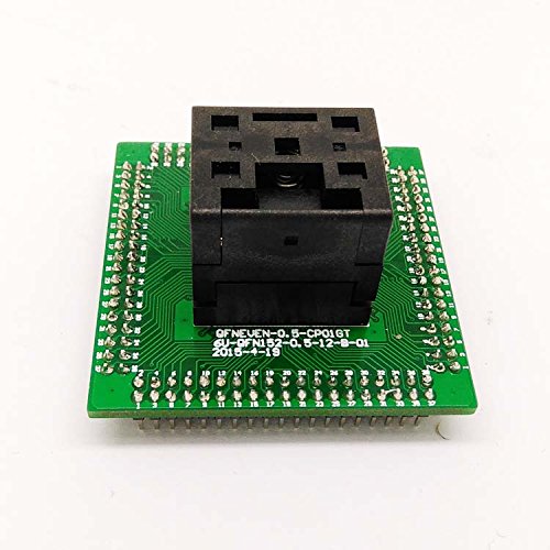 Wiring Connecting Terminals - IC550-0484-004-G Programming Socket QFN48 MLF48 IC Test Adapter Pitch 0.5mm Clamshell Chip Size 7 * 7 Flash Adapter Burn in Socket