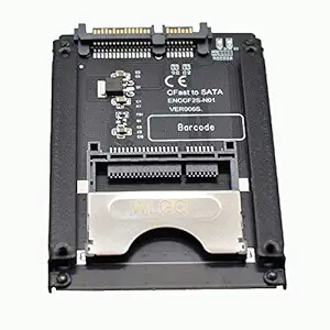 WLGQ CFAST Card Reader to SATA Adapter Card for Industrial Motherboard 2.5 inch Hard Disk Case SSD HDD 540MB/S Reading Speed EOS-1D X Mark II